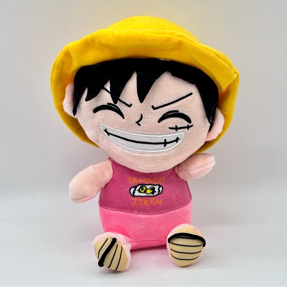 One Piece Luffy Anime Plush Toy with Suction Cup on top - 22 cm